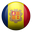 Andorra country flag