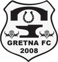 Gretna FC 2008 team logo