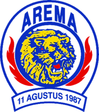 Arema FC team logo