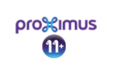 Proximus 11 + / HD tv logo