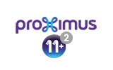 Proximus 11+ 02 / HD tv logo