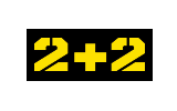 2+2 tv logo
