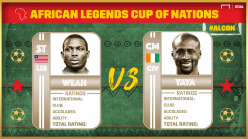 African Legends Cup of Nations: Yaya vs Weah