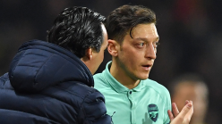 Emery: Ozil can play if he trains well - we need him