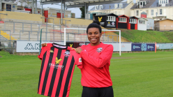 Ini Umotong: Lewes sign Nigeria striker from Vaxjo
