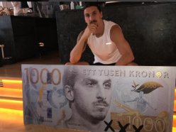 Zlatan Ibrahimovic bang on the money in latest Instagram post