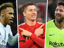 Champions League top scorers 2018-19: Lewandowski, Messi & Neymar lead the way