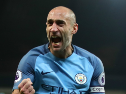 Manchester City team news: Zabaleta on the bench for Etihad farewell