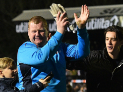 Sutton goalkeeper Shaw resigns after pie affair