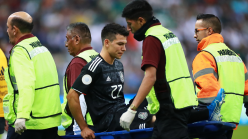 Napoli and Mexico star Lozano taken off injured against Panama