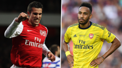 Arsenal Team of the Decade: Van Persie in, Aubameyang out