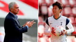 Mourinho interrupts Son interview to name Kane man of the match