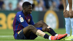 Barcelona ace Dembele facing 10 weeks out with thigh injury