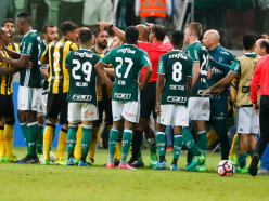 Brawl erupts after Palmeiras beat Penarol in Copa Libertadores