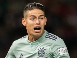 On his way back to Real Madrid? Injured James Rodriguez enduring a miserable season at Bayern Munich