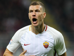 Dzeko remains first choice at Roma despite Chelsea transfer links