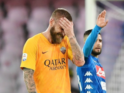 De Rossi to miss Roma