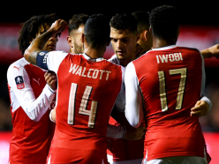 Sutton United 0-2 Arsenal: Perez and Walcott end non-league side