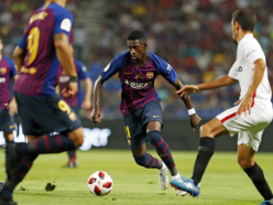 Sevilla 1 Barcelona 2: Ben Yedder penalty woe after Dembele thunderbolt in Supercopa