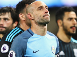 Zabaleta given perfect send-off as rampant Man City march towards Champions League