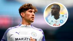 ‘Stones should stay, even if Man City sign Koulibaly’ – Lescott urges ‘England’s best ball-playing defender’ to keep faith
