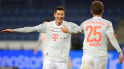 Lewandowski completes Bundesliga full house as Bayern win at a canter