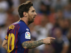 Messi earns Barca a draw at Mestalla