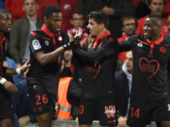 Youcef Atal scores as Nice edge past nine-man Nimes