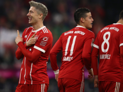 Bayern Munich 3 Augsburg 0: Lewandowski double sends leaders six points clear