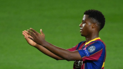 Fati sets new Champions League record with Barcelona goal against Ferencvaros