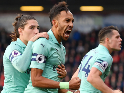 Bournemouth 1 Arsenal 2: Aubameyang seals win as unbeaten run reaches 17 matches