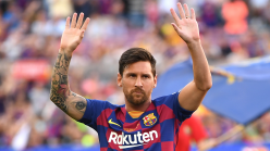 Barcelona ace Messi presented with European Golden Shoe