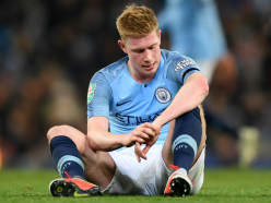 De Bruyne facing at least one month out with knee injury