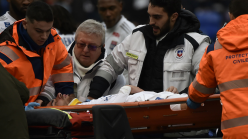Lyon forward Terrier recovering after on-pitch collapse