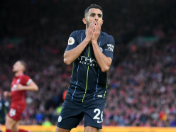 Liverpool 0 Manchester City 0: Mahrez misses late penalty as title favourites cancel each other out