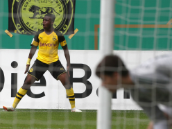 The next Ronaldo!? Dortmund wonderkid Moukoko celebrates title-clinching strike in CR7’s style