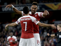 Aubameyang leads rout of Vorskla