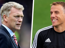 Neville plays down talk of West Ham job, but believes Moyes is 