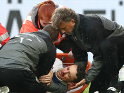 Stuttgart captain Gentner suffers multiple facial fractures in horror collision