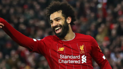 Salah reacts to Liverpool Player of the Month award