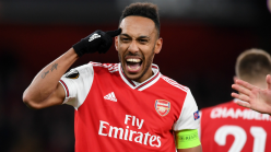 Aubameyang adds to goal tally in Arsenal loss to Eintracht Frankfurt