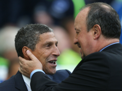 Brighton winner clearly a foul, claims frustrated Newcastle boss Benitez