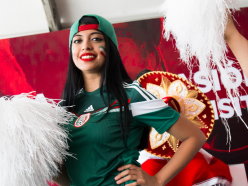 VIDEO: Bubble football and freestyle fire - The FIFA World Cup Trophy Tour by Coca-Cola arrives in Mexico