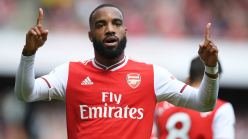 Lacazette offers Arsenal timely fitness boost as French striker returns to full training