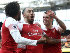 Aubameyang preserves faultless finishing record to top Premier League goal chart