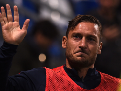VIDEO: Totti sinks superb volley in Roma training match
