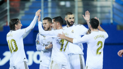 Eibar 0-4 Real Madrid: Benzema double helps lift Zidane