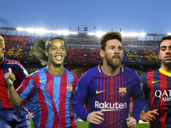 Messi, Cruyff and Ronaldinho - the best Barcelona players in history