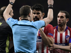 Diego Costa out of Champions League return leg after early yellow