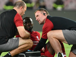 Keita carted off early with injury in Liverpool clash with Napoli